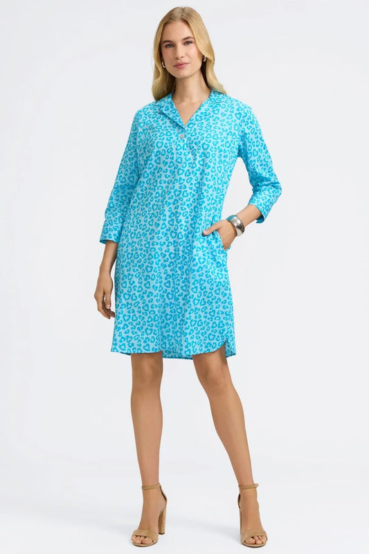 Sloan Dress - Ibiza Turquoise