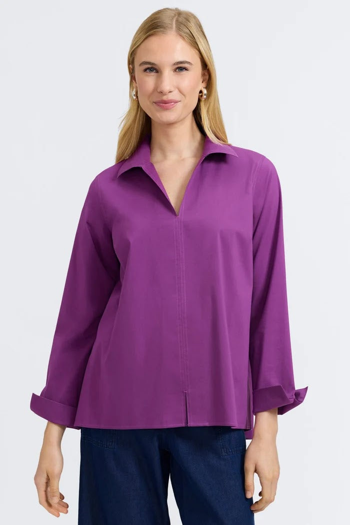 The Agnes Shirt - Fig