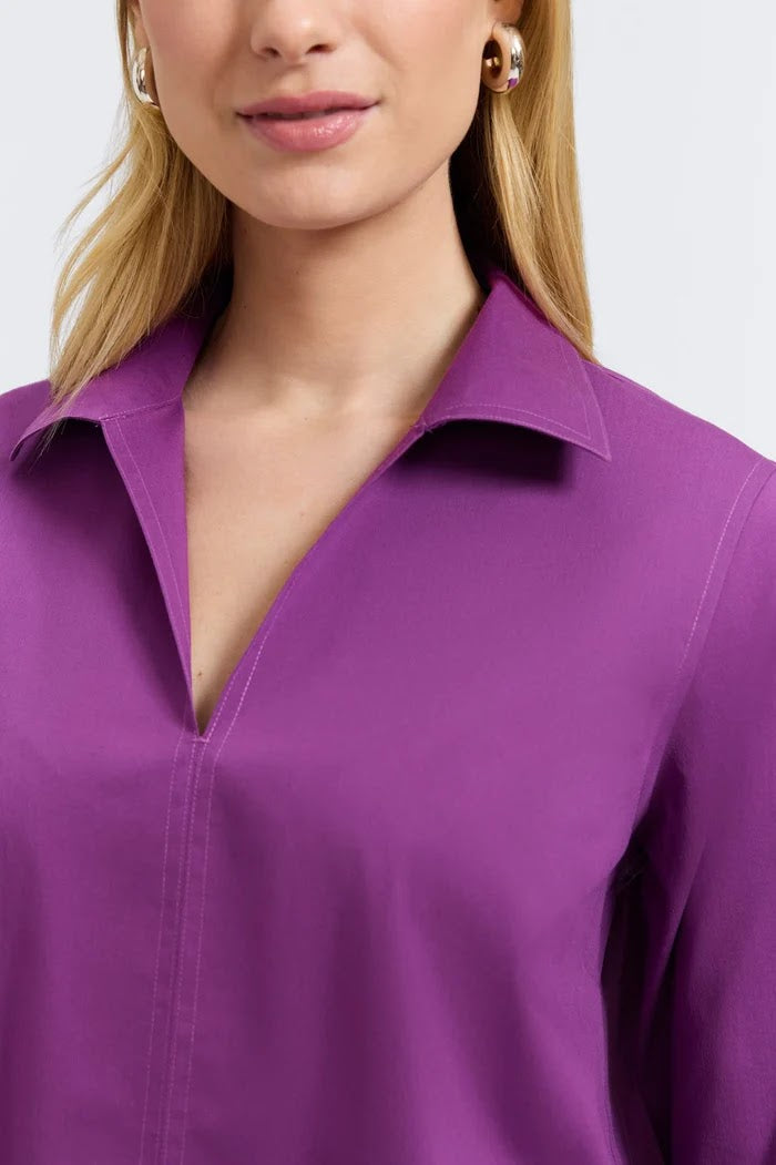 The Agnes Shirt - Fig