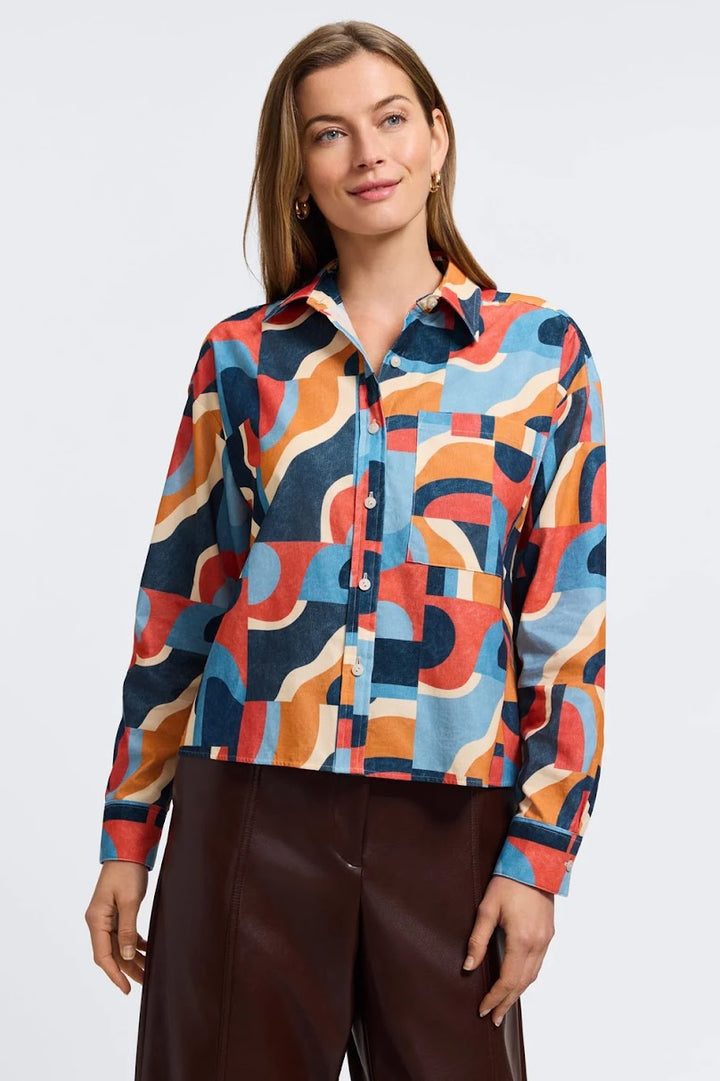 Marina Corduroy Shirt - Mid Century Art
