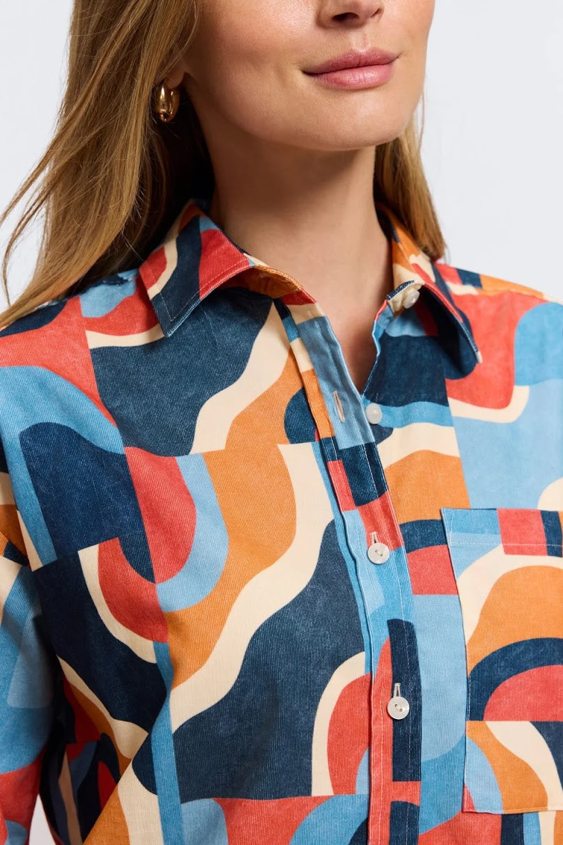 Marina Corduroy Shirt - Mid Century Art