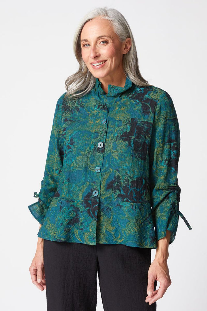 Express Yourself Top - Everglade