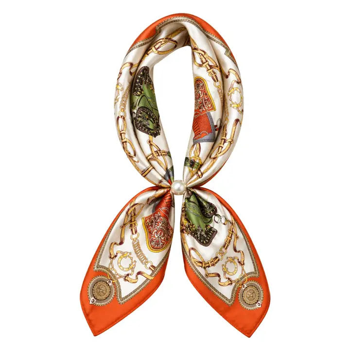 Ready to Wear Scarf - Orange