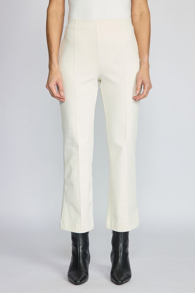 Knit Kick Flare Pants - Ivory