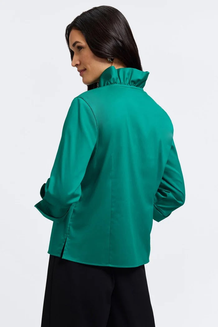Edith Blouse - Emerald