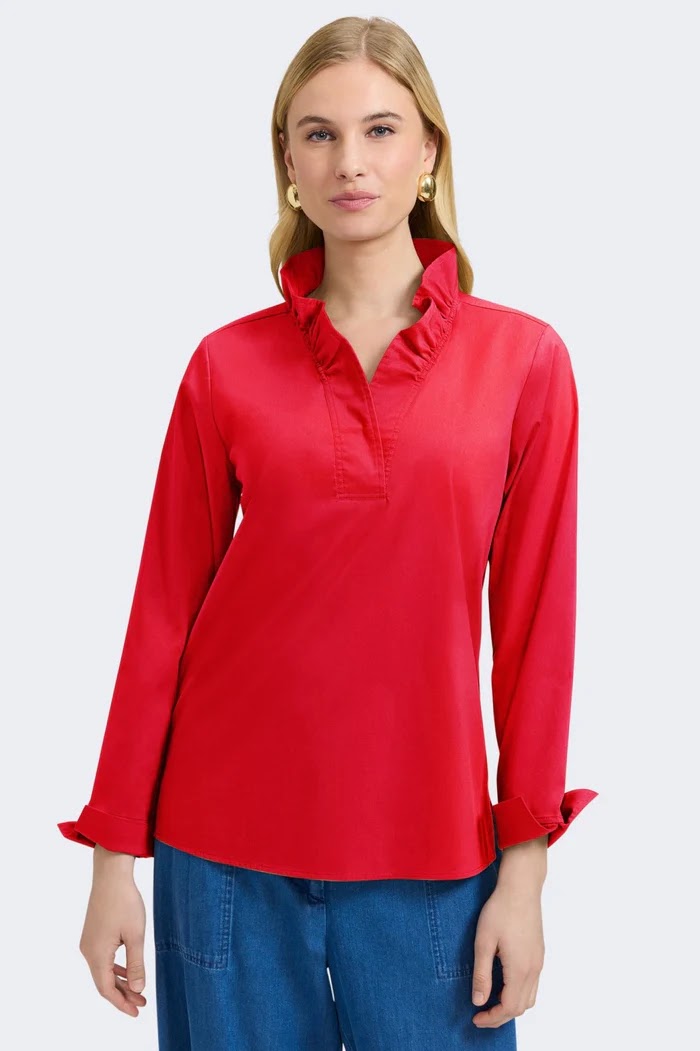 The Tammy Shirt - Simply Red