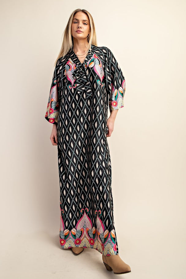 The Yvette Maxi - Black