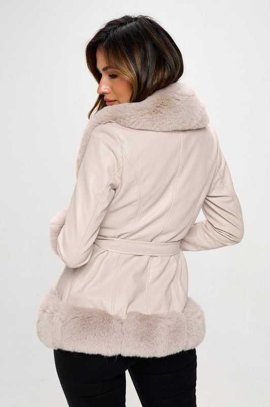 The Mina Jacket - Cream