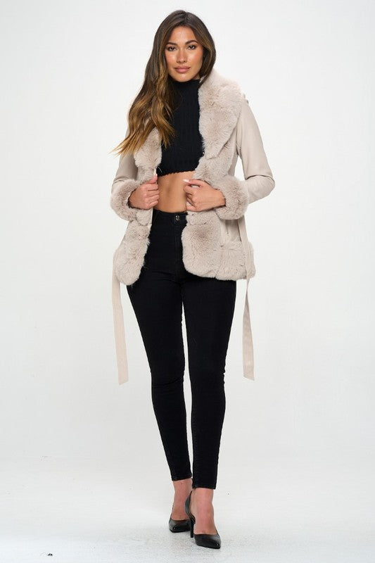 The Mina Jacket - Cream