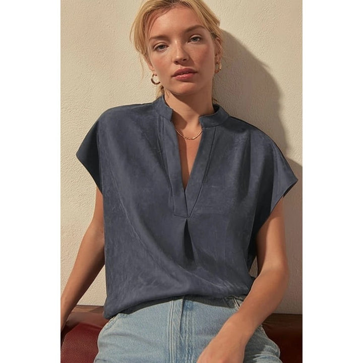 Macie Shirt - Deep Blue