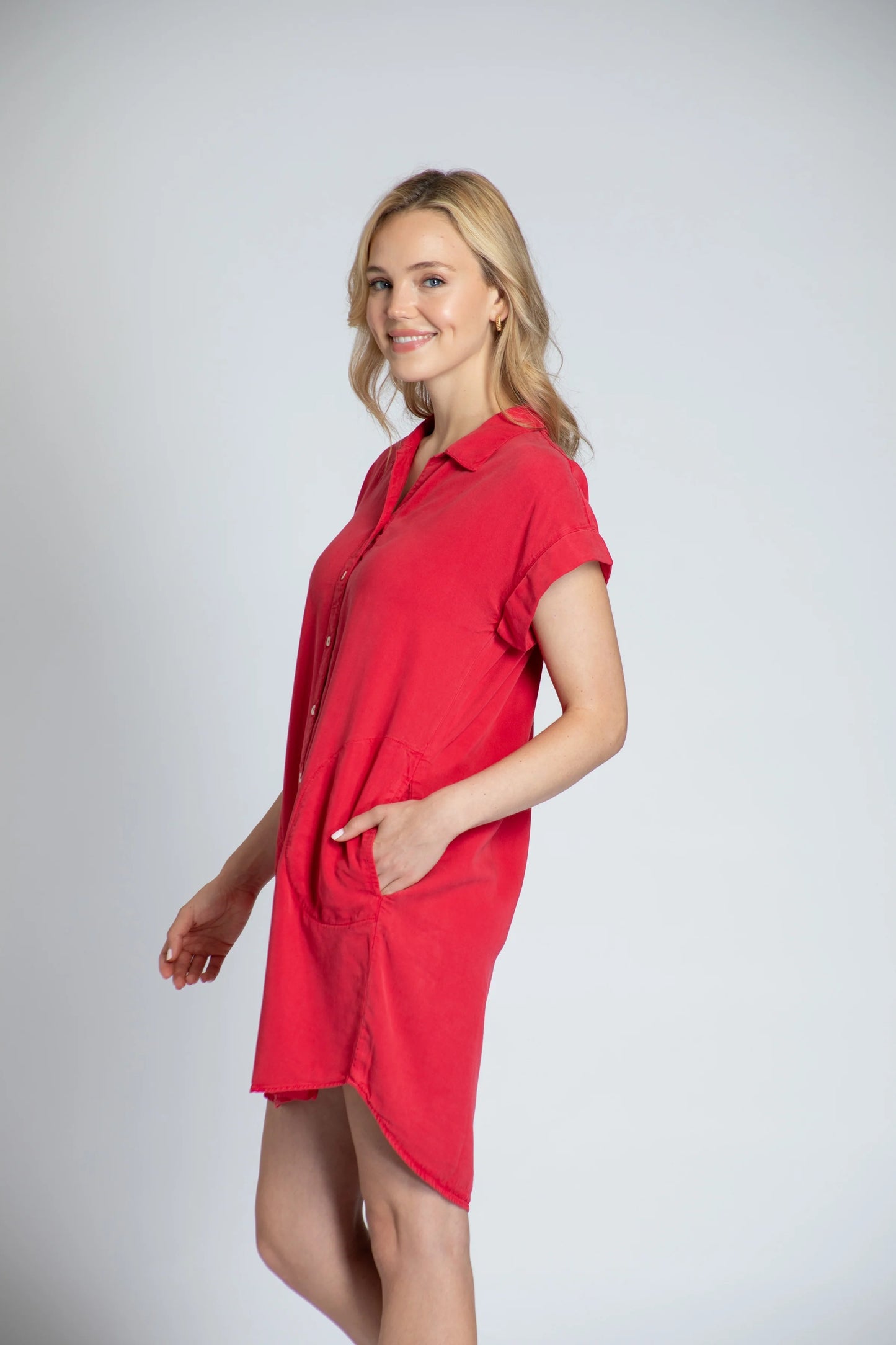 The Erin Dress - Red