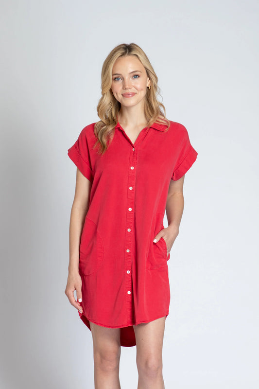 The Erin Dress - Red