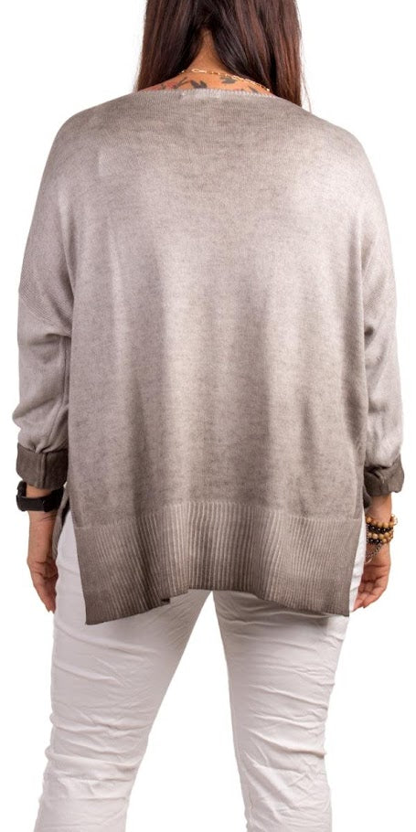 Oro Knit Sweater - Taupe