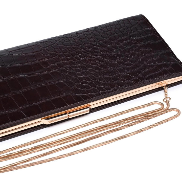 Nazlee Clutch - Chocolate