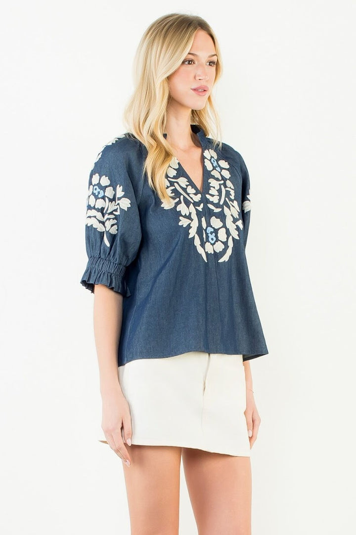 Mindy Top - Dark Blue