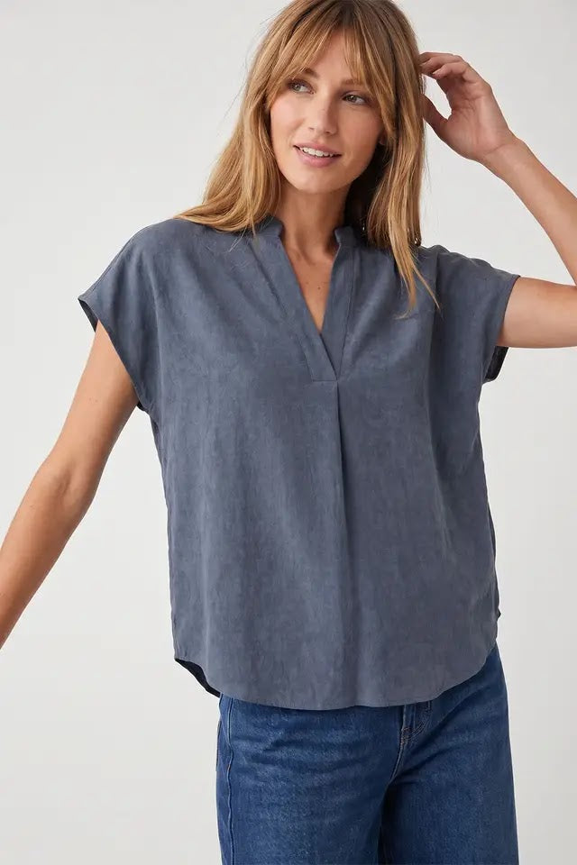 Macie Shirt - Deep Blue