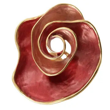 Flower Magnetic Brooch - Rose
