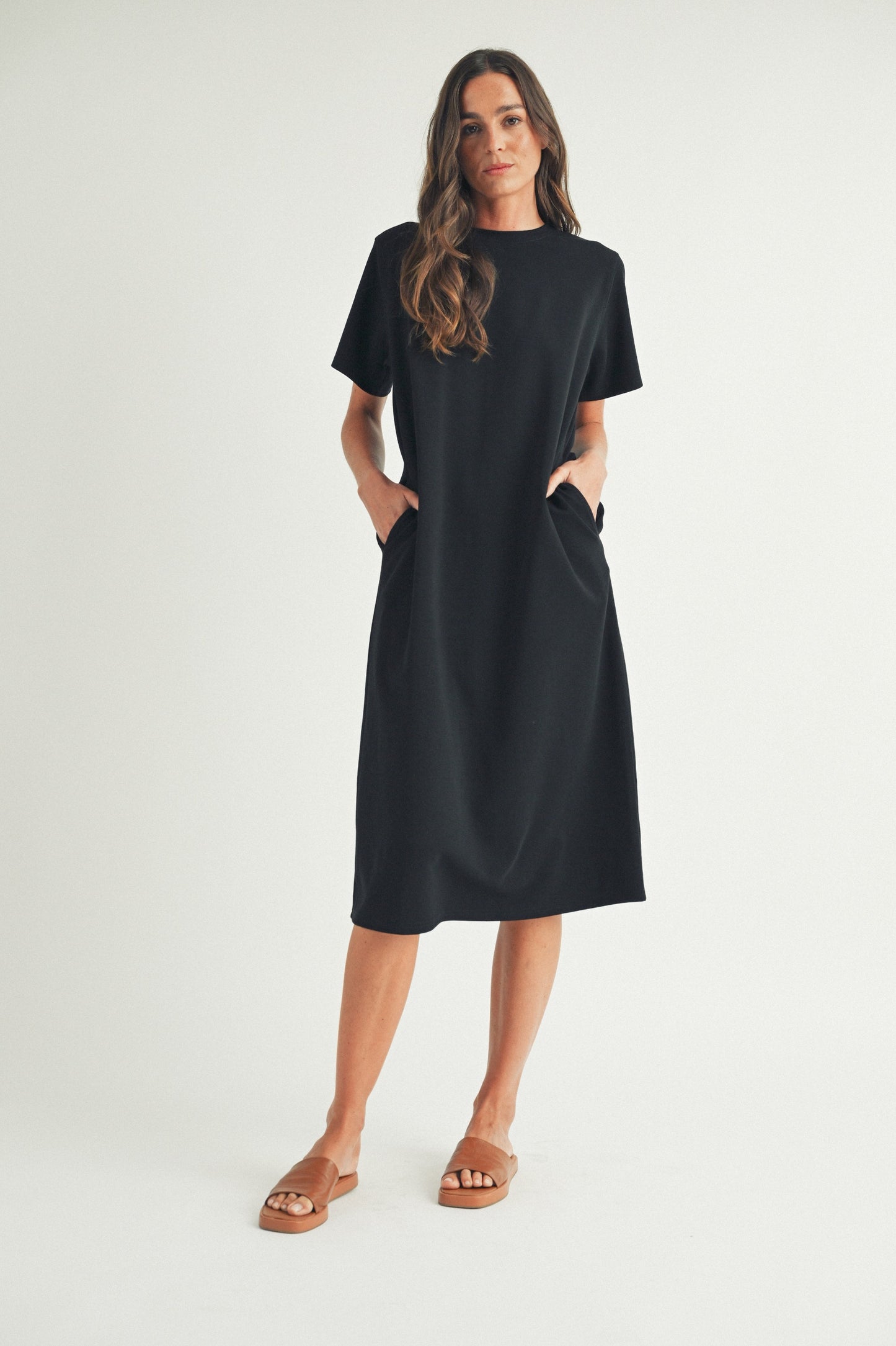 Lisa T Shirt Dress - Black