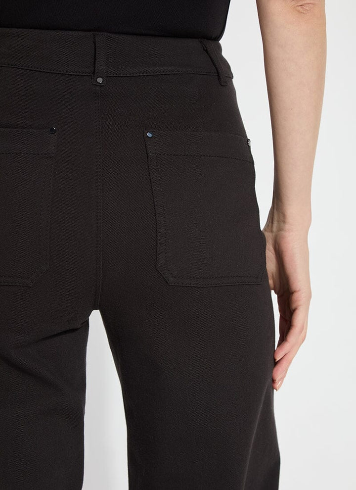 Erin HR Wide Leg Denim - Black