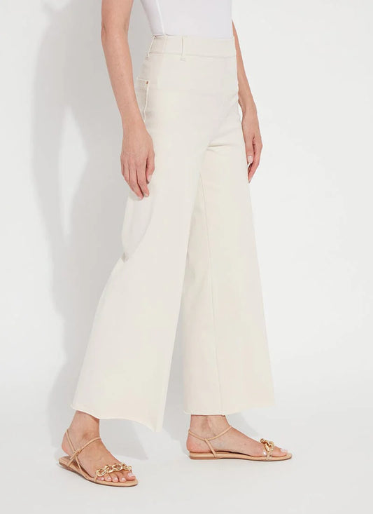 Erin HR Wide Leg Denim - Oat