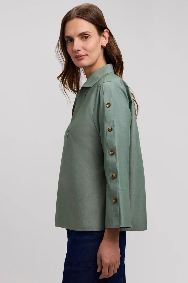 Lainey Blouse - Soft Olive