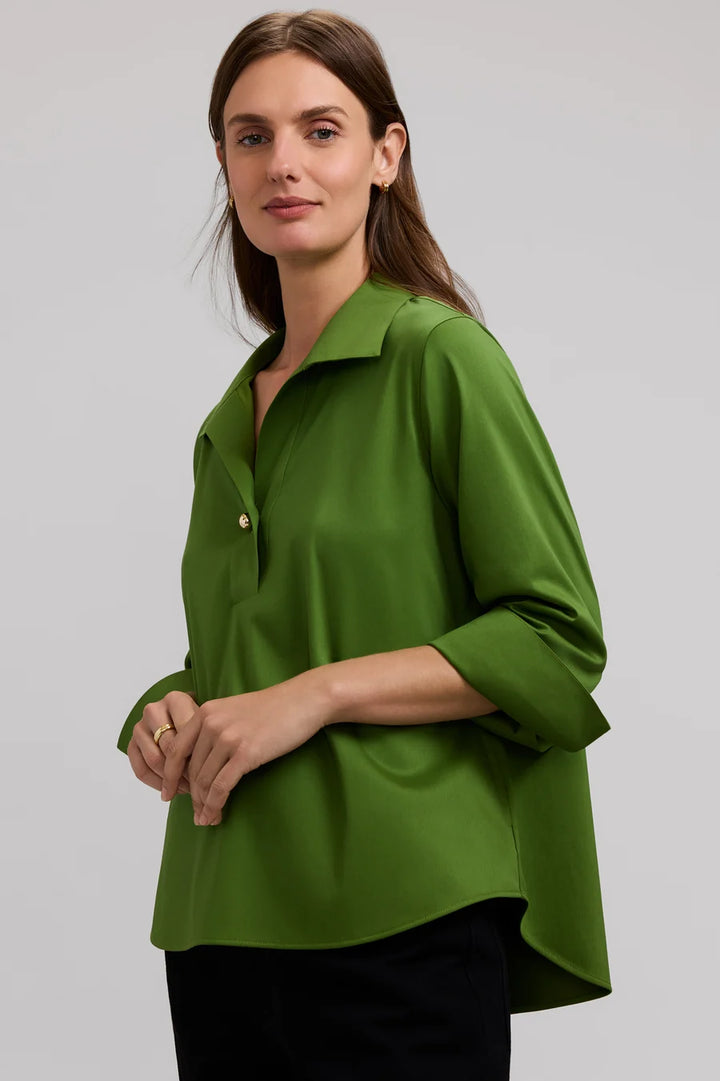 Catalina Popover Shirt - Moss