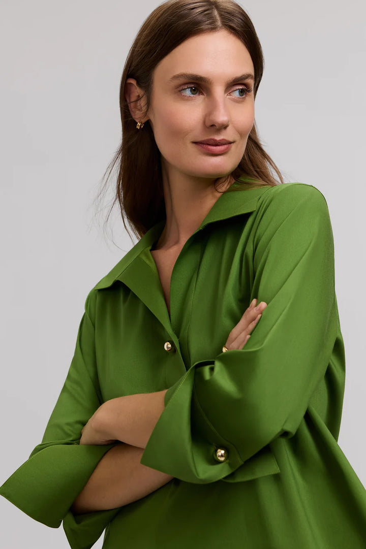 Catalina Popover Shirt - Moss