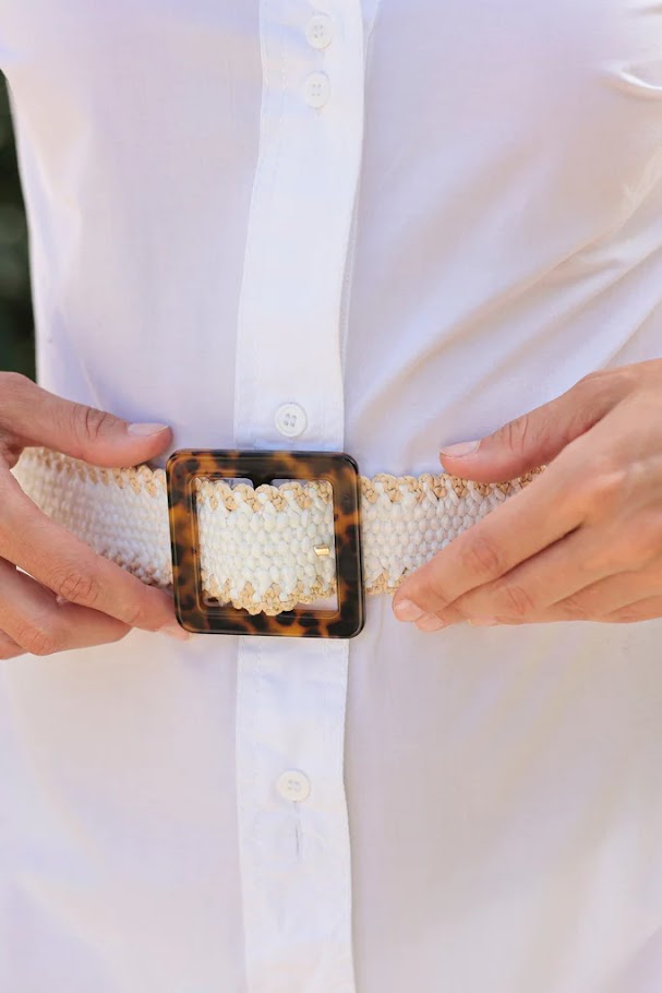 Yara Belt - White