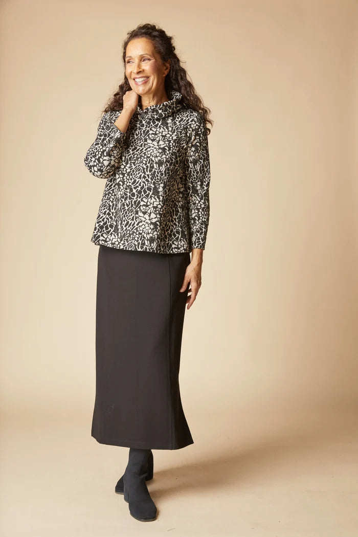 Spot On Cowl Pullover - Dove