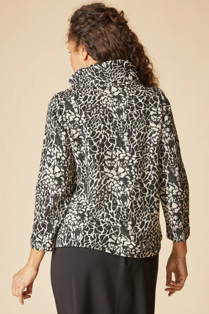 Spot On Cowl Pullover - Dove