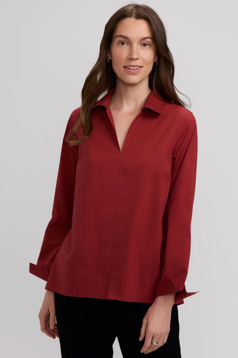 The Agnes Shirt - Clay