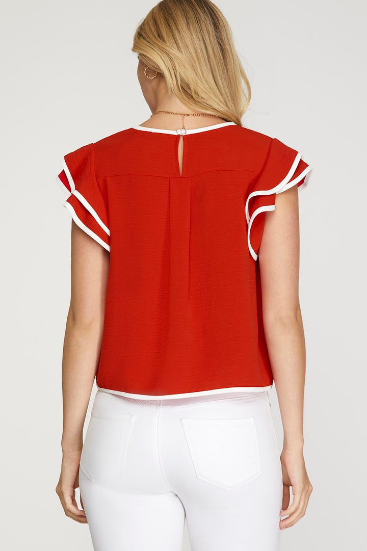 Game Day Top - Red