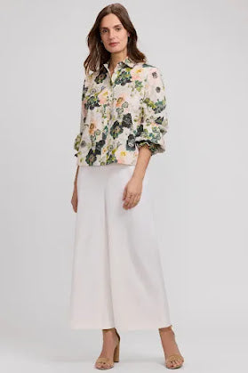 Vivienne Bouquet Shirt - White Multi