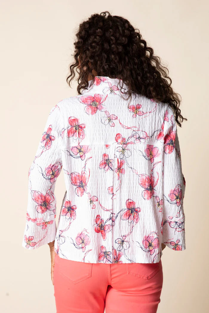 Wildflower Jacket - Coral