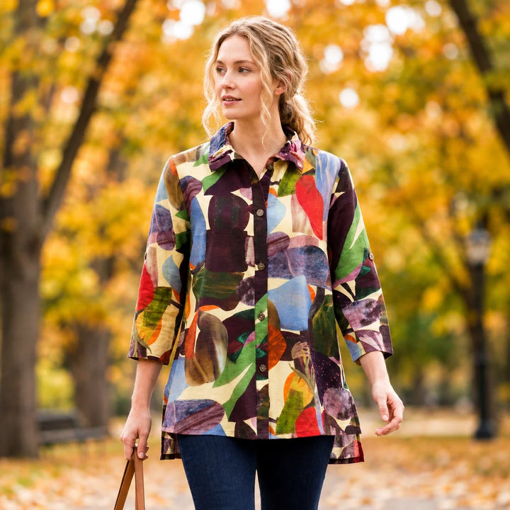 Tillie Shirt - Multi Print