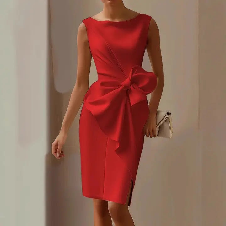 Evelyn Dress - Red
