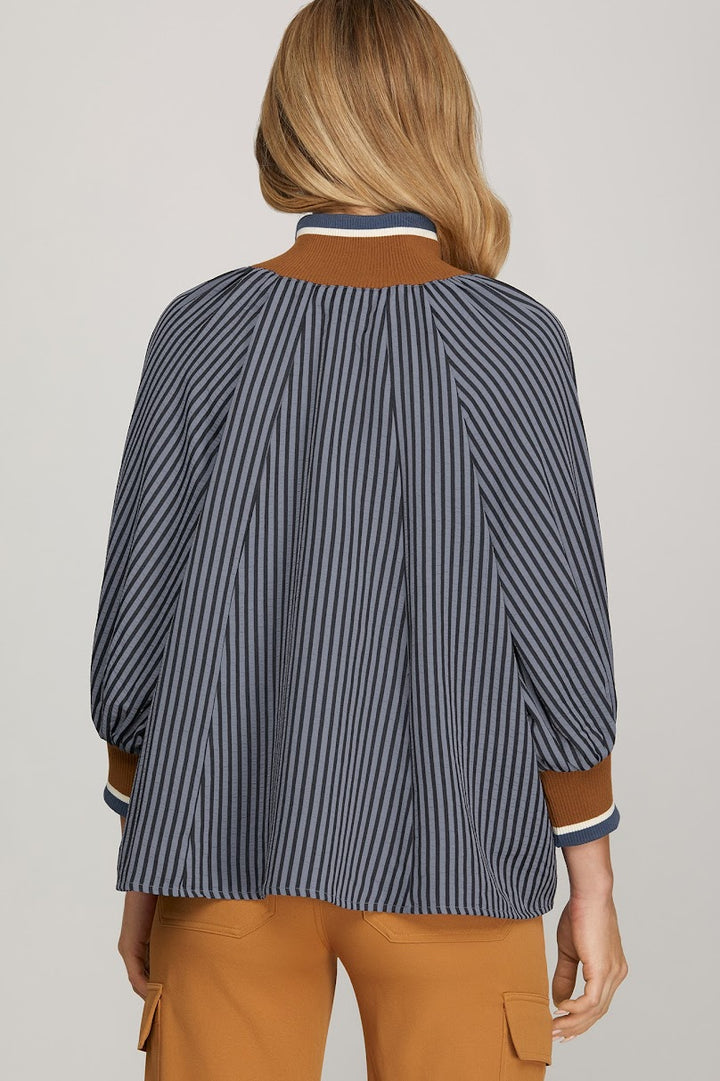Calista Top - Navy