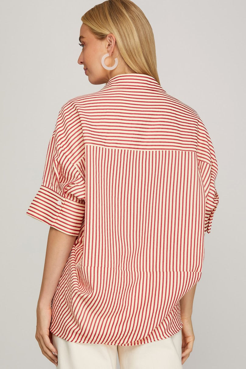 Claire Top - Red