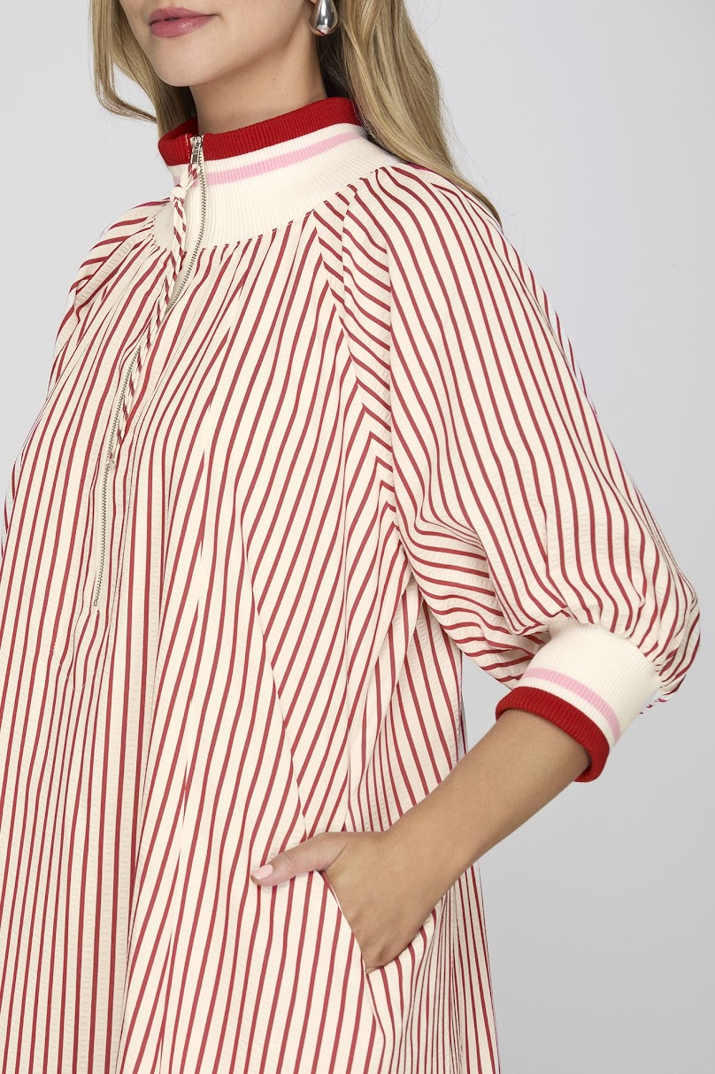 Roxann Mini Dress - Red