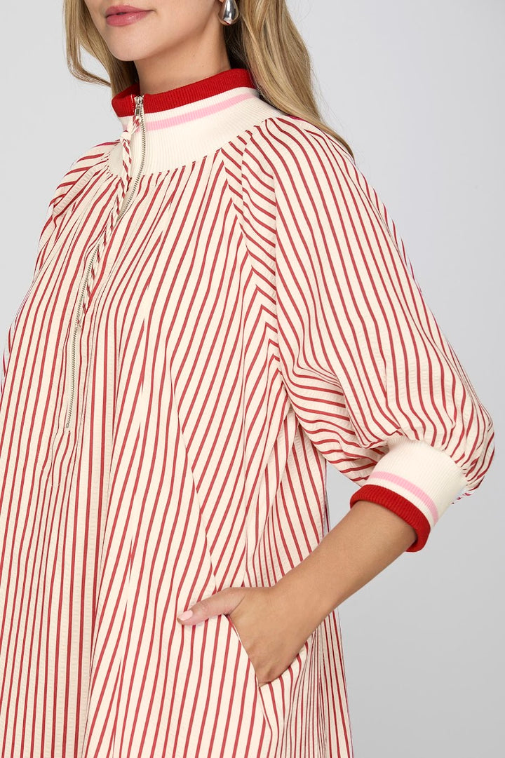 Roxann Mini Dress - Red