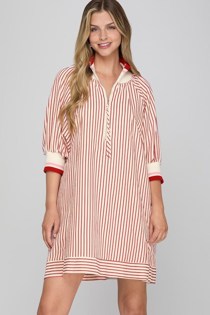 Roxann Mini Dress - Red