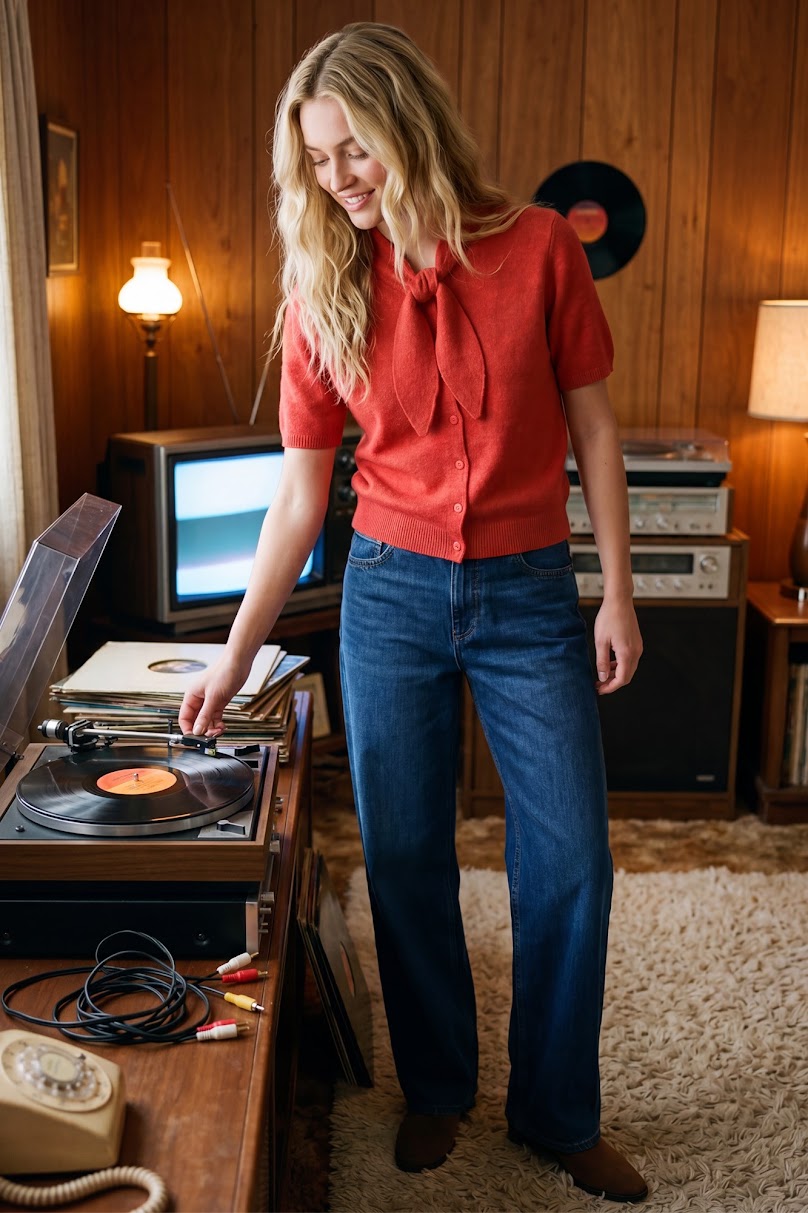 Donna Sweater - Red