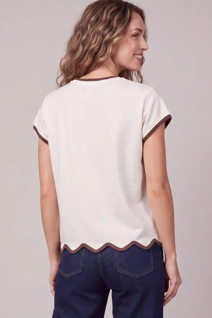Pumpkin Spice Top - Cream