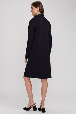 Tammy Crepe Dress - Black