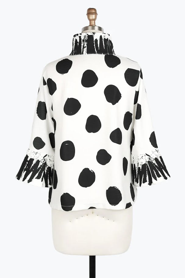 Oh Dots Jacket - White