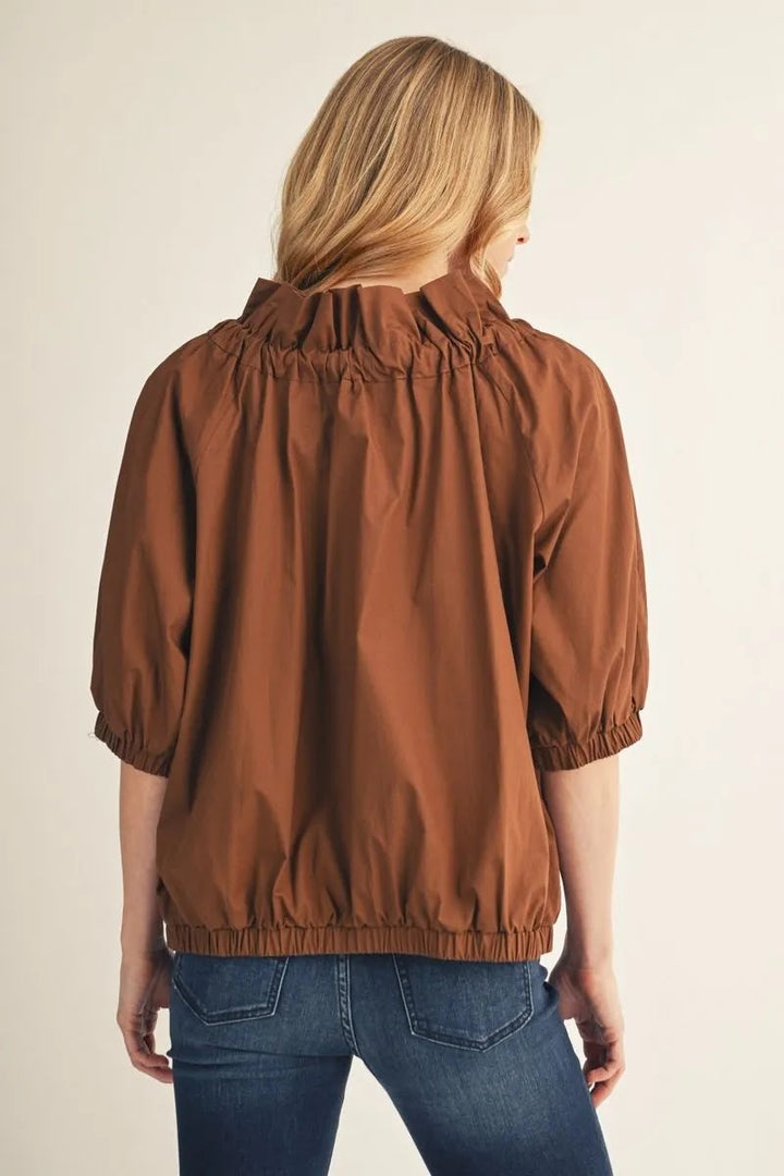 A Little Fun Top - Brown
