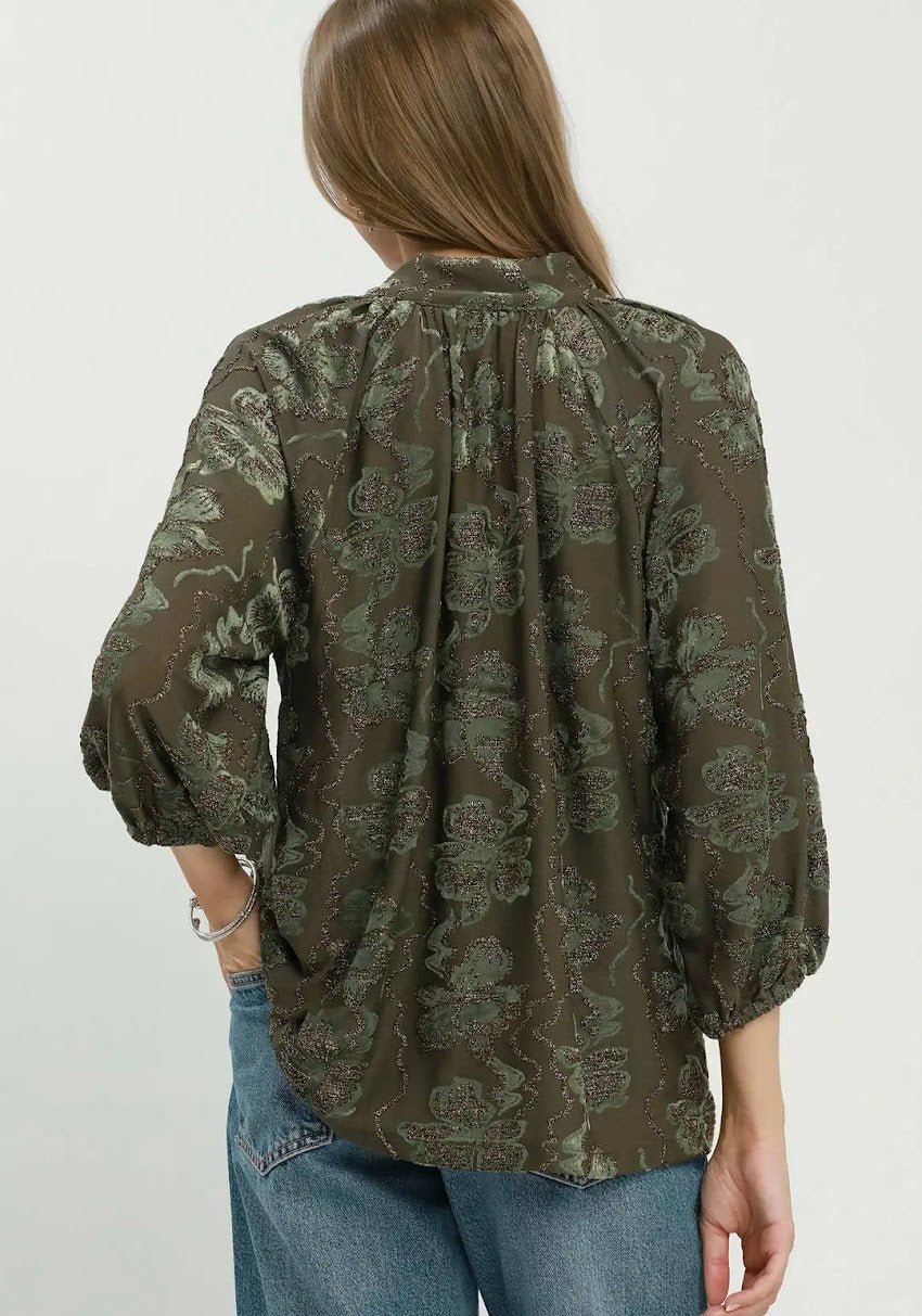 Olivia Top - Olive