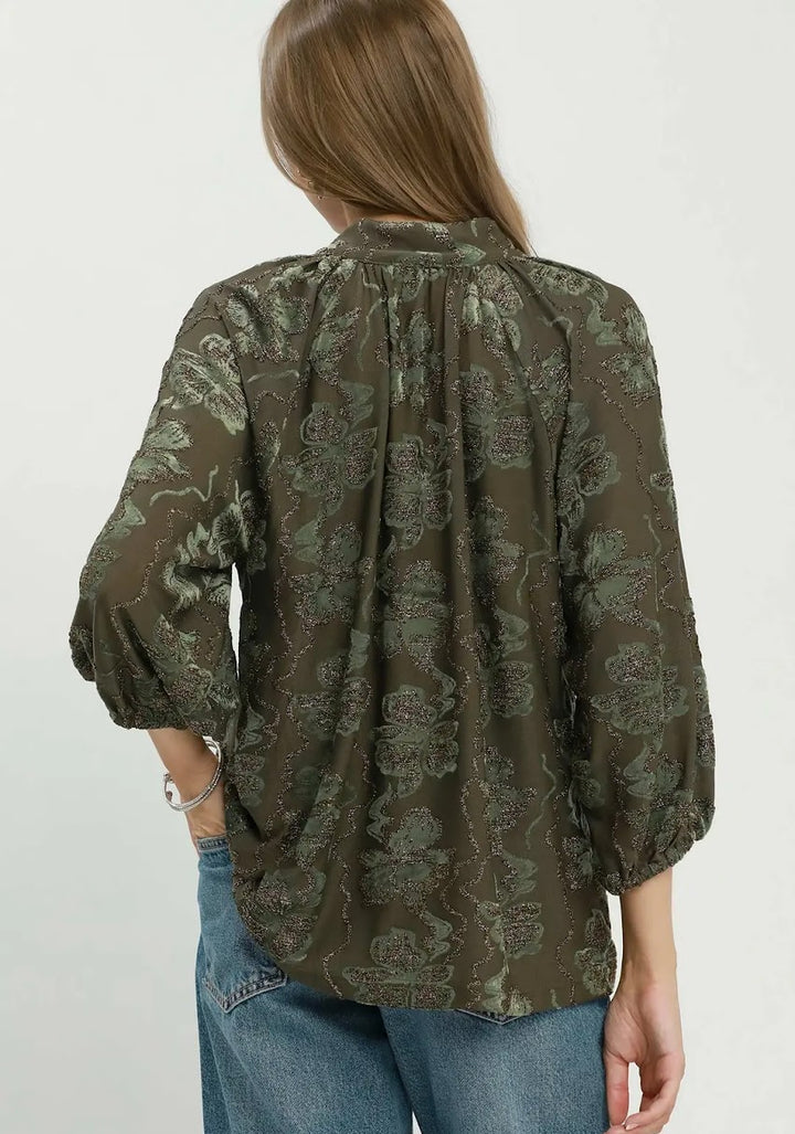 Olivia Top - Olive
