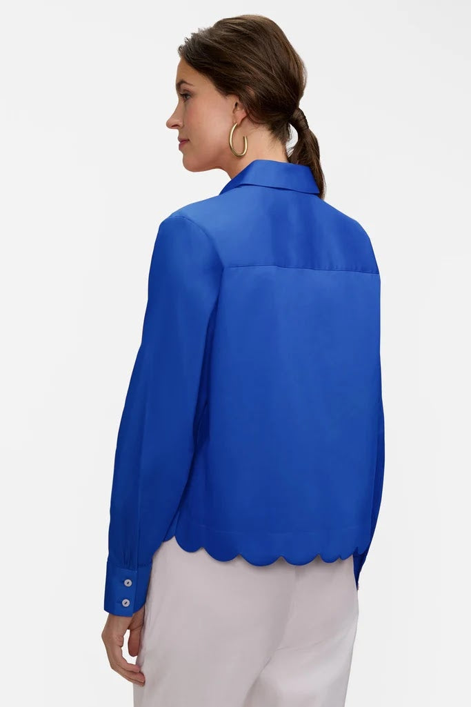 Scarlett Matte Shirt - Deep Sea