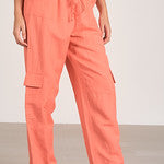 Trendy In Cargo Pant - Coral